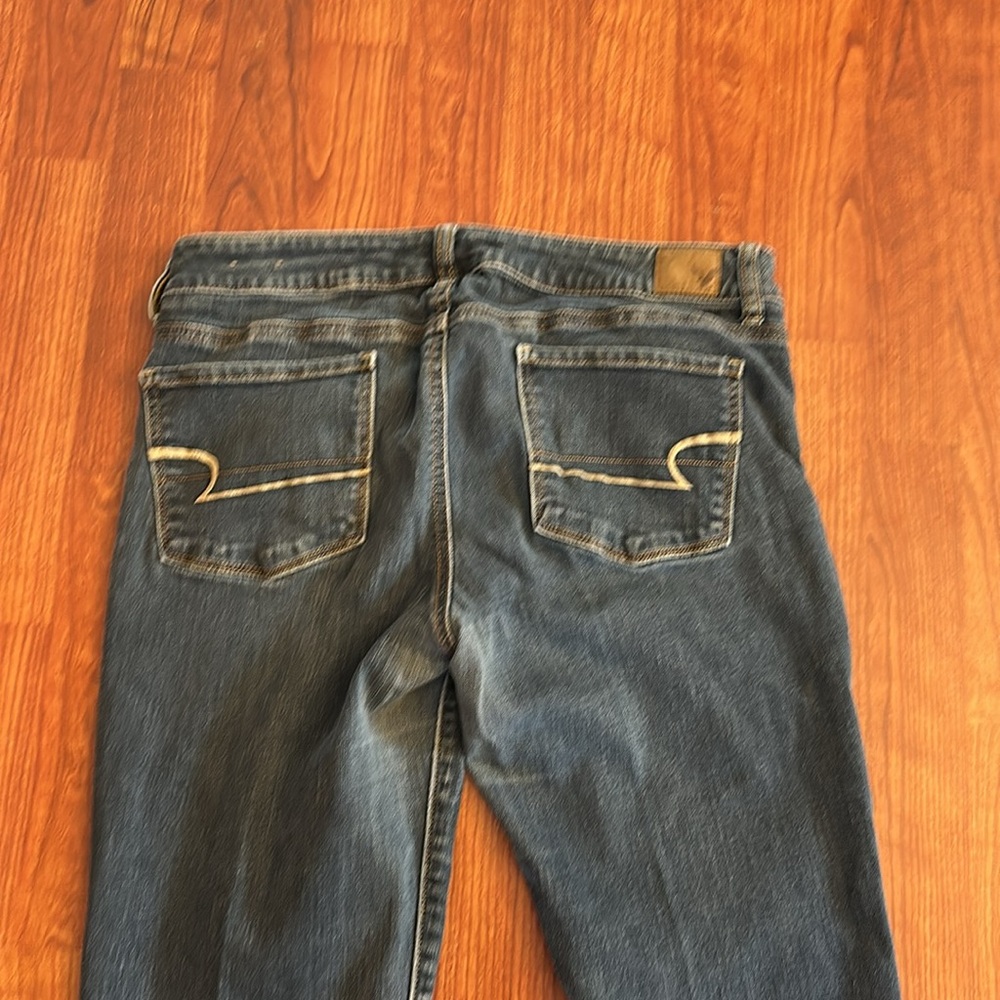American Eagle skinny super stretch jeans size 12. - Picture 6 of 9